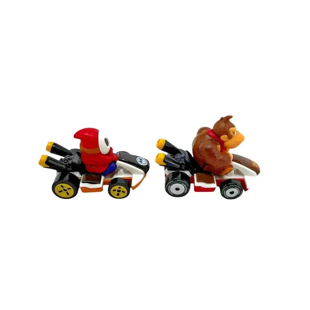 Hot Wheels Mario Kart Donkey Kong Shy Guy 1:64 Diecast Car Lot 2 2018